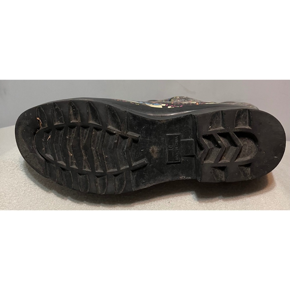 Sakroots Womens Rhythm Rubber Rain/Snow Boots Multicolor Sz 10 Tribal Geometric - Picture 8 of 10